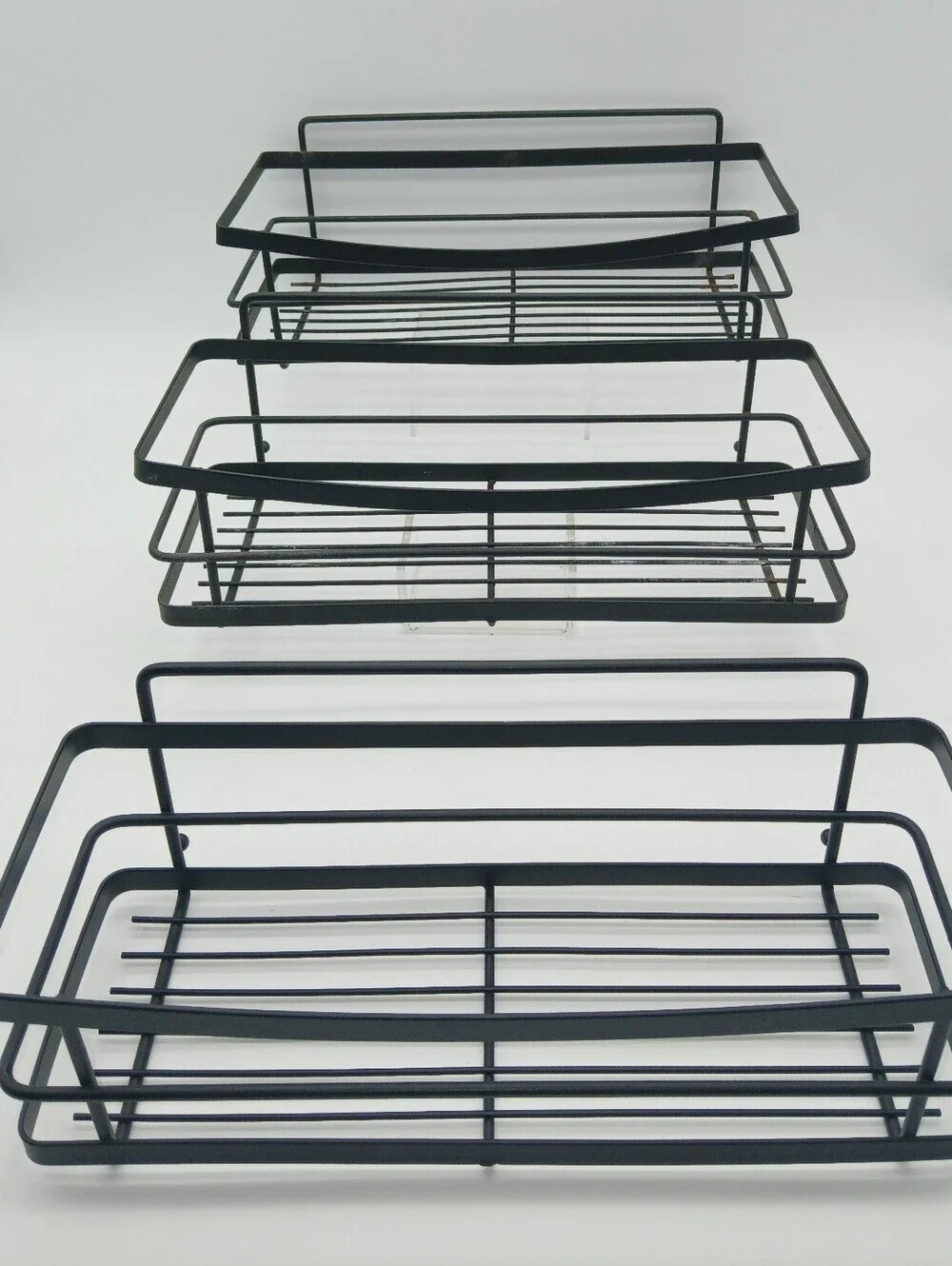 ODesign Shower Caddy Storage with Removable 4 Hooks Shower Shelf Basket